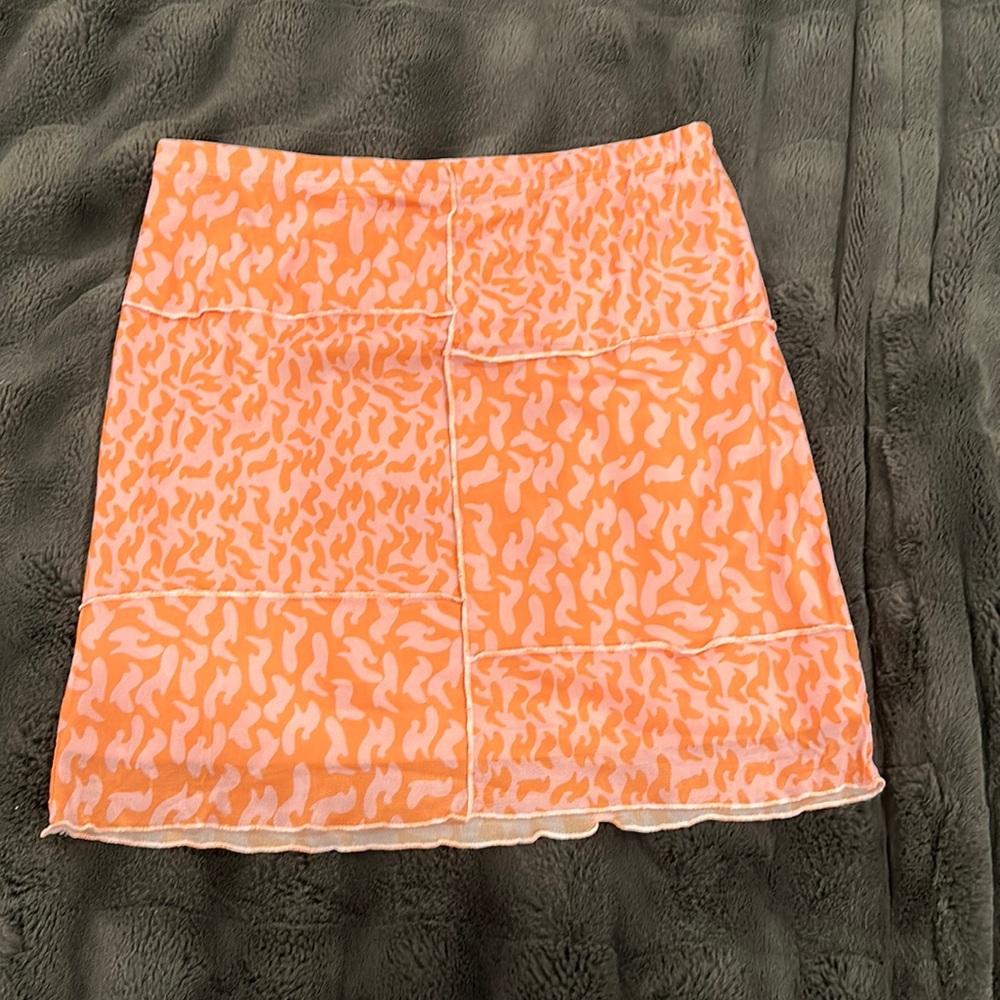Beginning Boutique printed skirt size 12